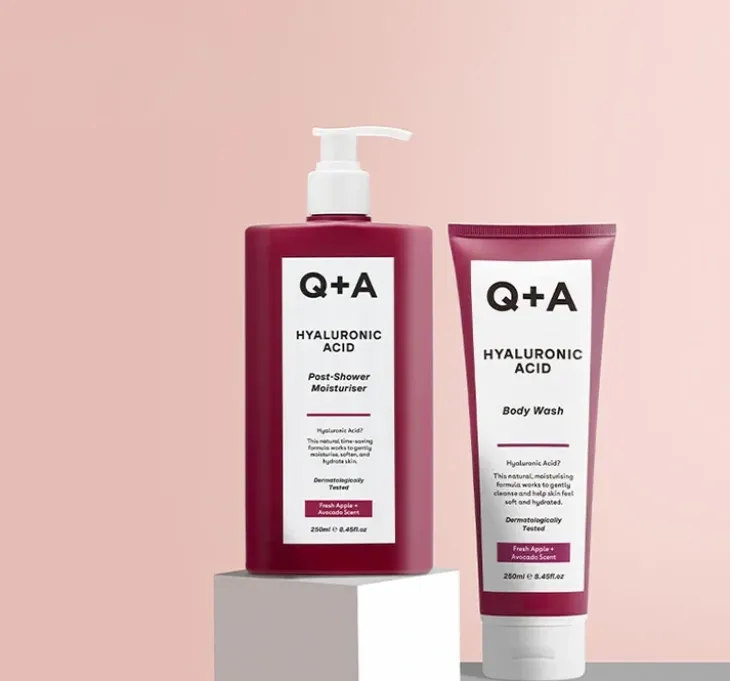 Q+A Hyaluronic Acid nawilżający żel do mycia ciała 50ml