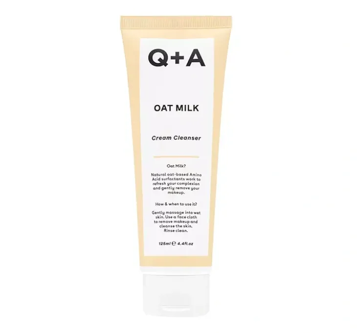 Q+A KREMOWA EMULSJA MYJĄCA Z MLEKIEM OWSIANYM 125ML