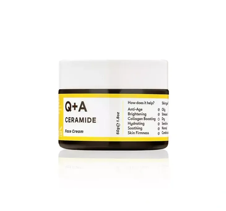 Q+A Ochronny krem do twarzy z ceramidami 50g