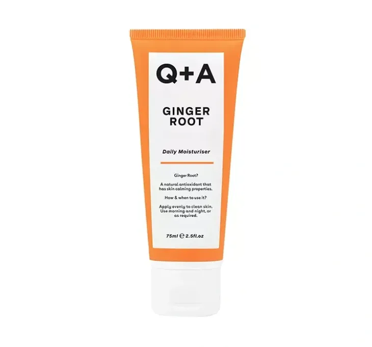 Q+A Ochronny krem do twarzy z imbirem 75ml
