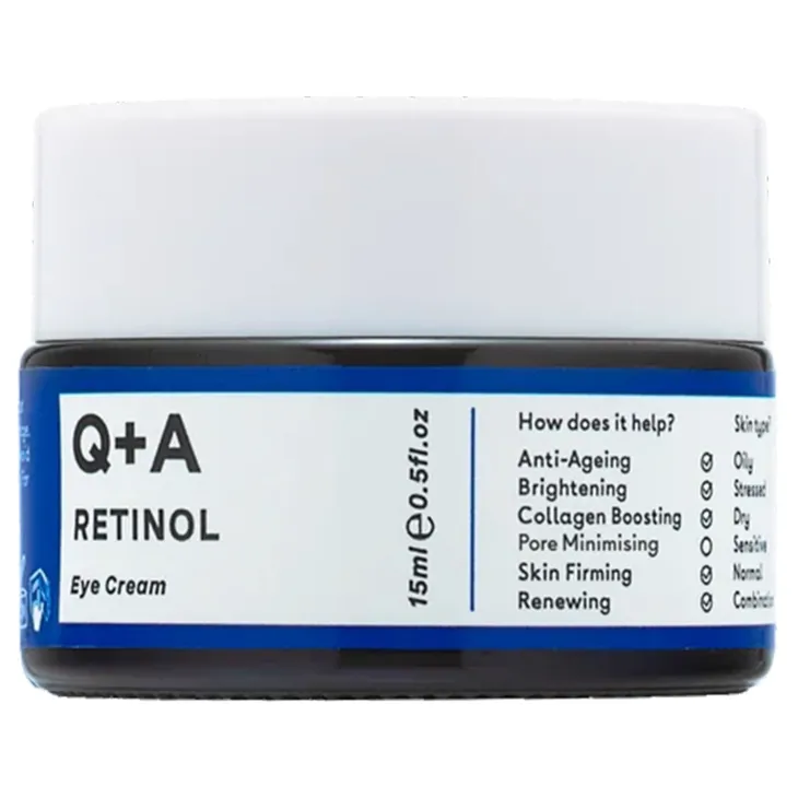Q+A Retinol regenerujący krem pod oczy z retinolem 15 ml