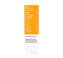 Q+A Rewitalizujący olejek do twarzy z kompleksem Super Food 30ml