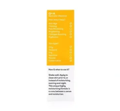 Q+A Rozświetlające serum do twarzy z witaminą C 30ml