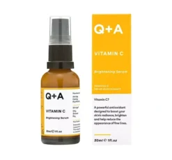 Q+A Rozświetlające serum do twarzy z witaminą C 30ml