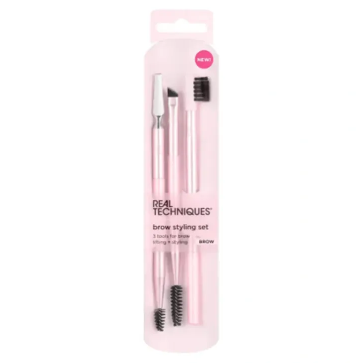 Real Techniques Brow Styling Set zestaw pędzli do brwi 3 sztuki