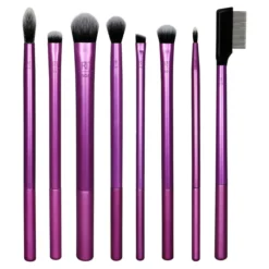 Real Techniques Everyday Eye Essentials zestaw pędzli do makijażu oczu 8 sztuk