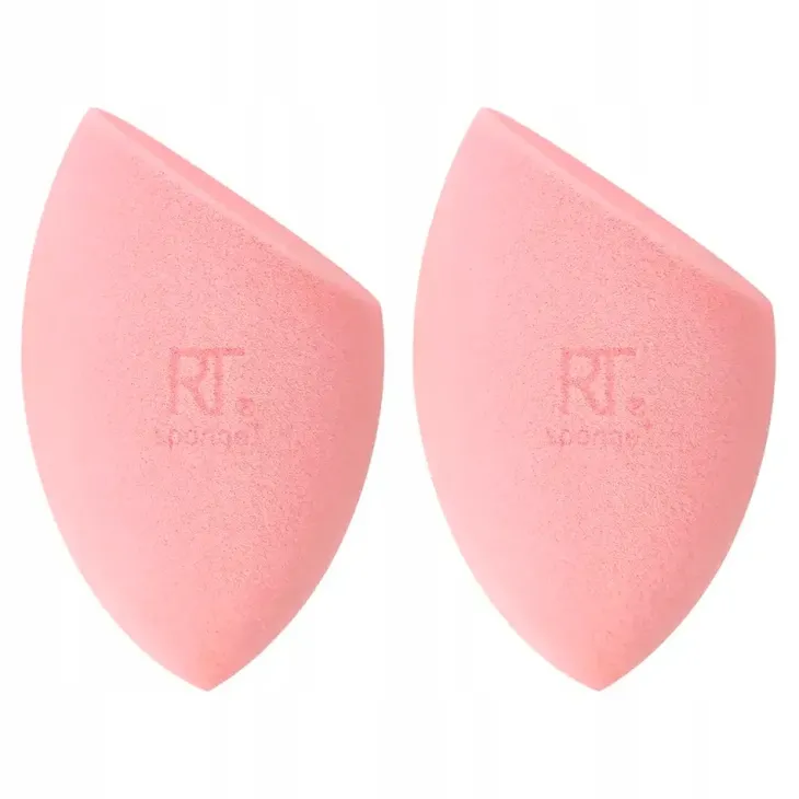 Real Techniques Miracle Powder Sponge Duo gąbka do kosmetyków w pudrze 2 sztuki