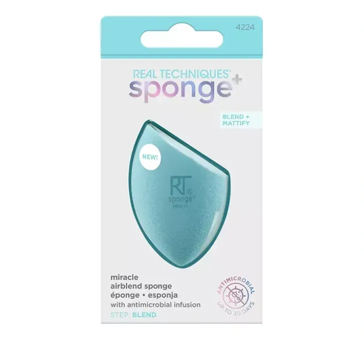 REAL TECHNIQUES SPONGE+ MIRACLE AIRBEND GĄBKA DO MAKIJAŻU