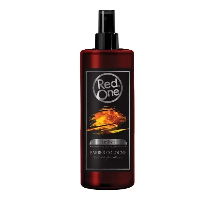 RED ONE BARBER COLOGNE AMBER WODA KOLOŃSKA PO GOLENIU 400ML