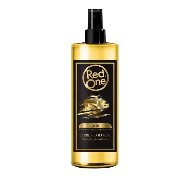 RED ONE BARBER COLOGNE GOLD WODA KOLOŃSKA PO GOLENIU 400ML