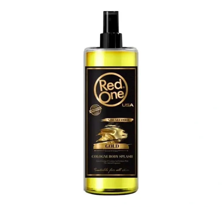 RED ONE BARBER COLOGNE GOLD WODA KOLOŃSKA PO GOLENIU 400ML