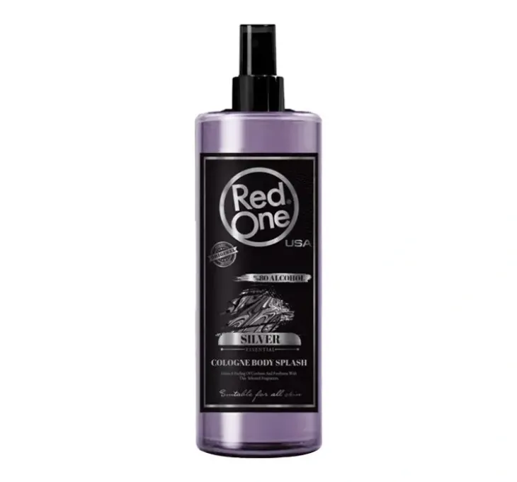 Red One Barber Cologne Silver woda kolońska po goleniu 400ml