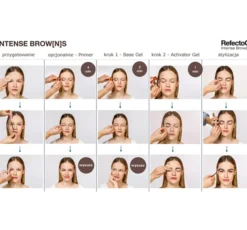 RefectoCil Intense Browns Base Gel farba do brwi i rzęs Chocolate Brown 15ml