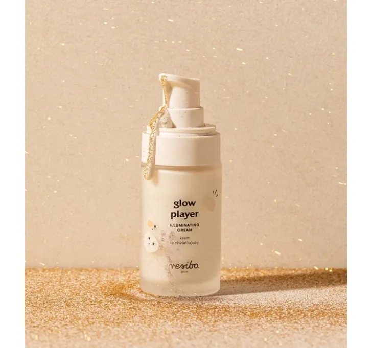 Resibo Glow Player rozświetlający krem do twarzy 30ml