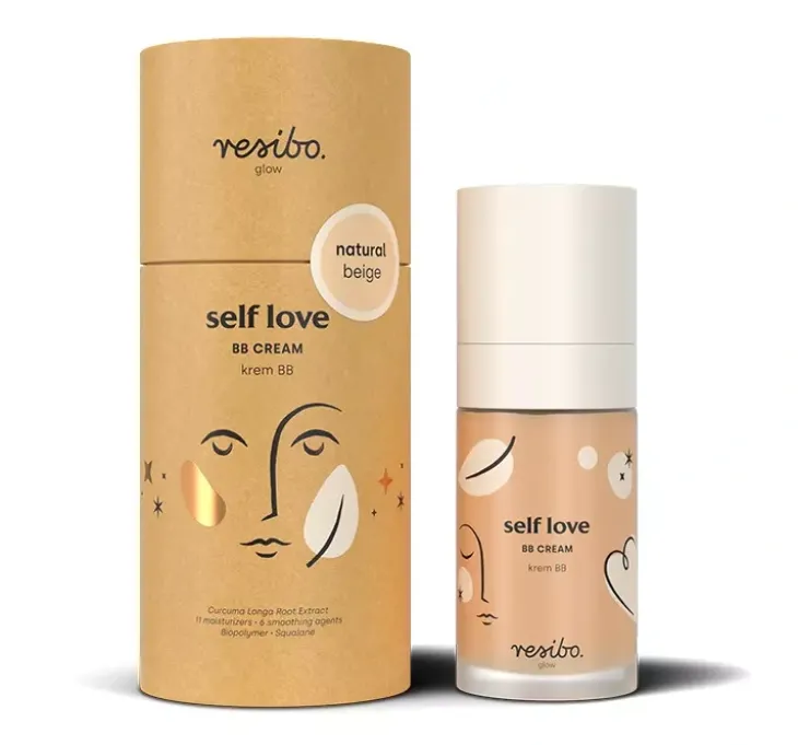 Resibo Glow Self Love BB Cream krem BB Natural Beige 30ml