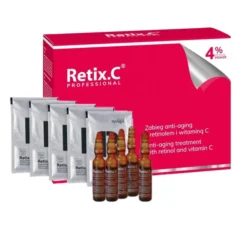 RETIX C ZABIEG ANTI-AGING Z RETINOLEM I WITAMINĄ C 5x2ML + 5x4G
