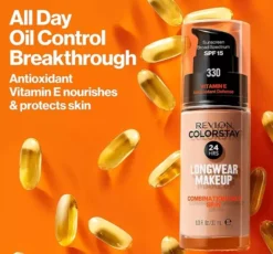 Revlon Colorstay podkład z witaminą E do cery tłustej 320 True Beige 30ml