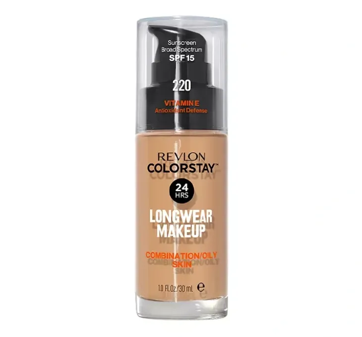 REVLON COLORSTAY PODKŁAD Z WITAMINĄ E DO CERY TŁUSTEJ 220 NATURAL BEIGE 30ML