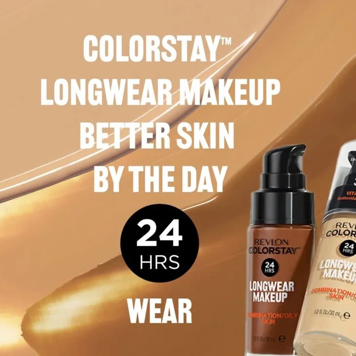 Revlon Colorstay podkład z witaminą E do cery tłustej i mieszanej SPF15 180 Sand Beige 30 ml