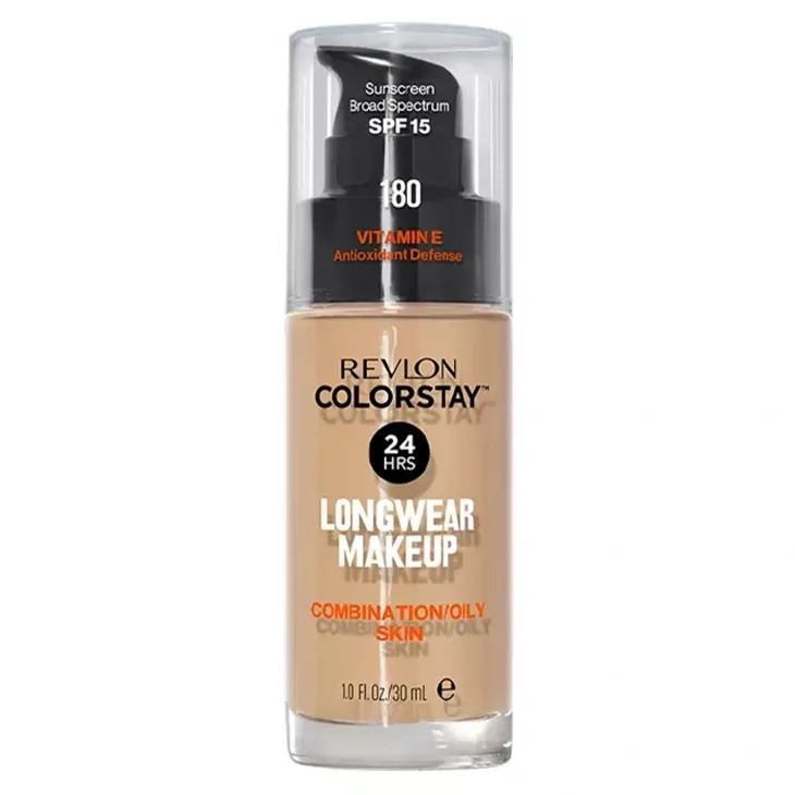 Revlon Colorstay podkład z witaminą E do cery tłustej i mieszanej SPF15 180 Sand Beige 30 ml