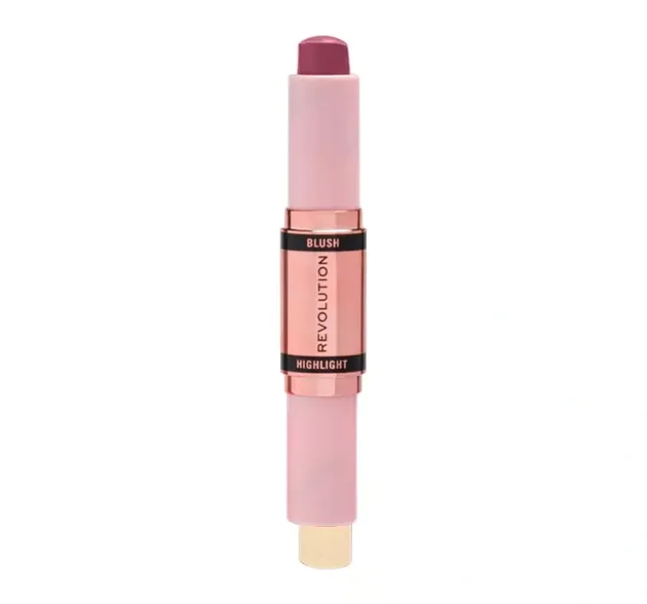REVOLUTION BLUSH & HIGHLIGHT STICK RÓŻ I ROZŚWIETLACZ W SZTYFCIE MAUVE GLOW 4,3G