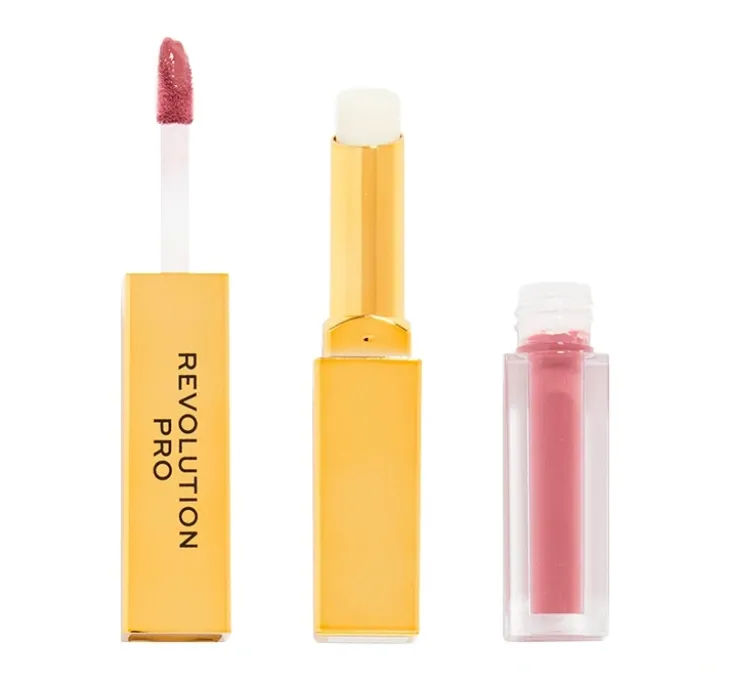 Revolution Pro Supreme Stay 24H Lip Duo pomadka do ust 2w1 Seclusion 1ml + 1,5g