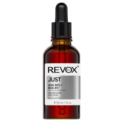 Revox B77 Just AHA 30% + BHA 4% Resurfacing Solution złuszczający peeling do twarzy z kwasami AHA i BHA 30 ml
