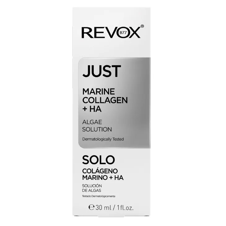 Revox B77 Just Marine Collagen + HA Algae Solution nawilżające serum do twarzy z kolagenem i kwasem hialuronowym 30 ml