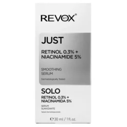 Revox B77 Just Retinol 0,3% + Niacinamide 5% Smoothing Serum wygładzające serum do twarzy z retinolem i niacynamidem 30 ml