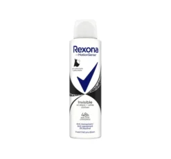Rexona Invisible on Black + White antyperspirant w aerozolu dla kobiet 150 ml