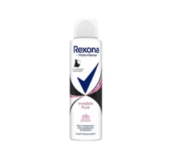 Rexona Invisible Pure antyperspirant w aerozolu dla kobiet 150 ml