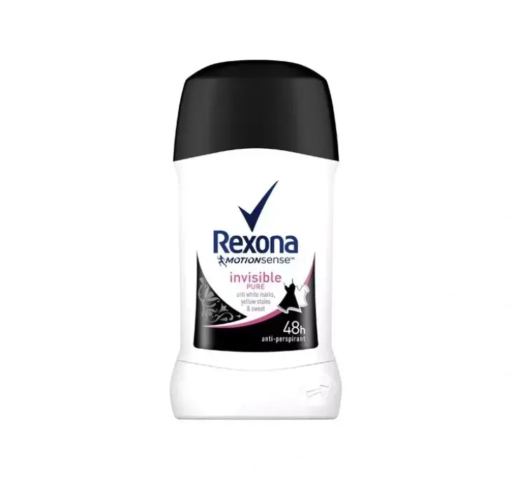 Rexona Invisible Pure antyperspirant w sztyfcie dla kobiet 40 ml