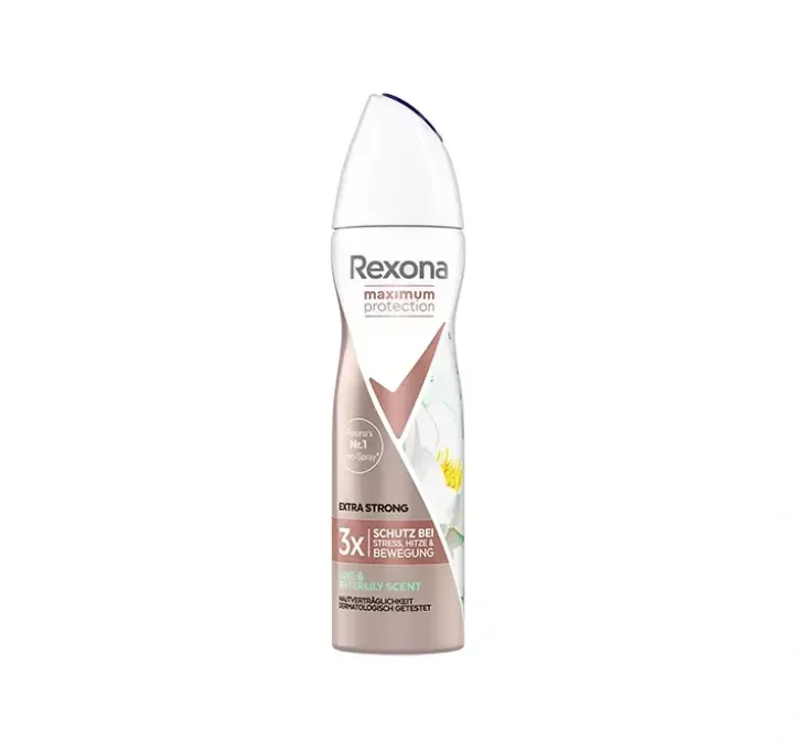 Rexona Maximum Protection Extra Strong Lime & Waterlily antyperspirant w sprayu dla kobiet 150 ml