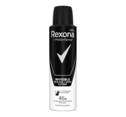 Rexona Men Invisible Black+White antyperspirant w aerozolu dla mężczyzn 150 ml