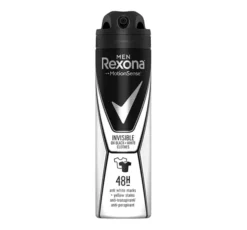 Rexona Men Invisible Black+White antyperspirant w aerozolu dla mężczyzn 150 ml