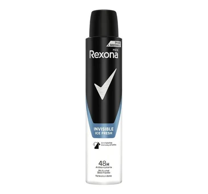 Rexona Men Invisible Ice Fresh antyperspirant w sprayu dla mężczyzn 200 ml