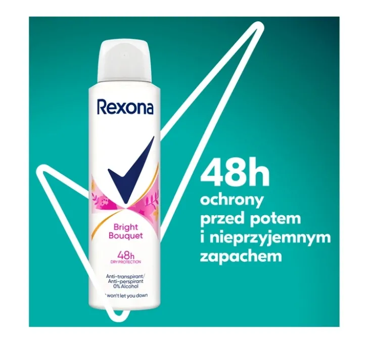 Rexona Sexy Bouquet antyperspirant w aerozolu dla kobiet 150 ml