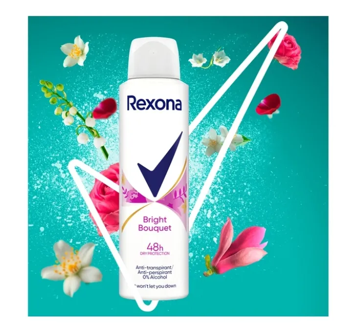 Rexona Sexy Bouquet antyperspirant w aerozolu dla kobiet 150 ml