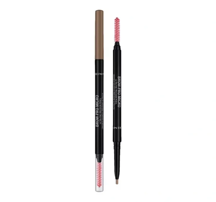 Rimmel Brow Pro Micro kredka do brwi automatyczna ze szczoteczką 001 Blonde 0,09g