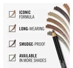 RIMMEL EYEBROW PENCIL KREDKA DO BRWI 001 DARK BROWN 1,4G