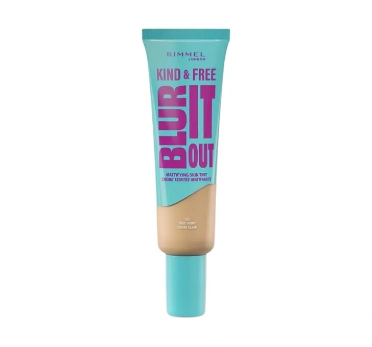 Rimmel Kind & Free Blur It Out lekki podkład matujący 103 True Ivory 30ml
