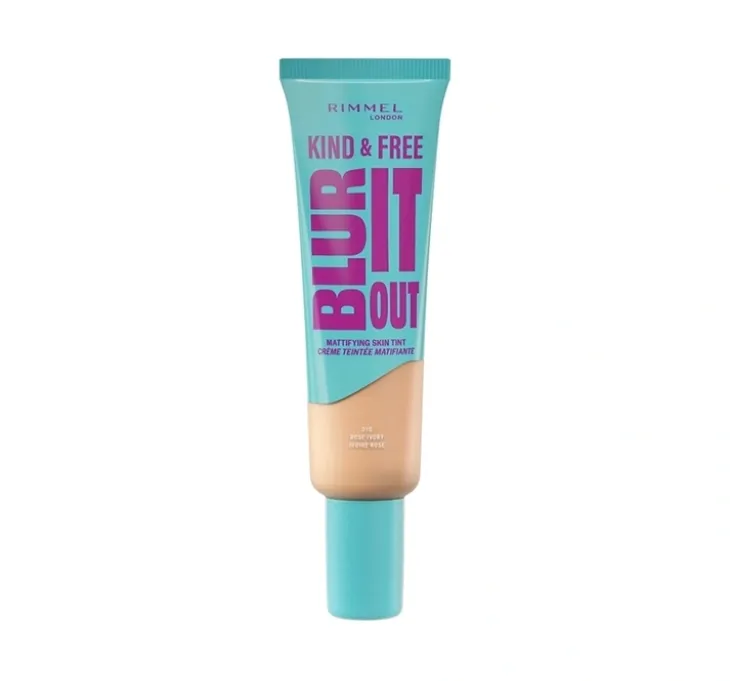 Rimmel Kind & Free Blur It Out lekki podkład matujący 010 Rose Ivory 30ml