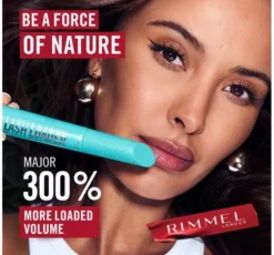 Rimmel Lash Loader wegański tusz do rzęs zwiększający objętość 001 Black 9,5ml