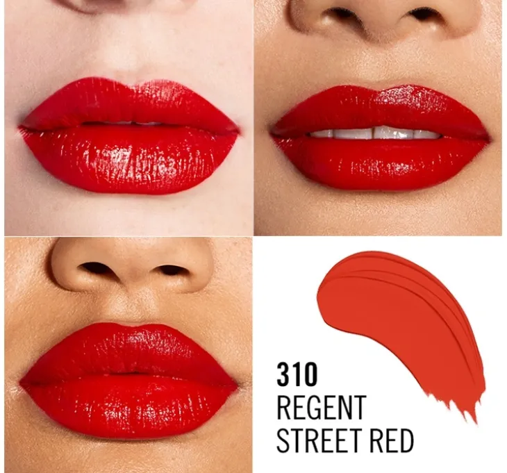 Rimmel Lasting Finish satynowa pomadka w sztyfcie 310 Regent Street Red 4g
