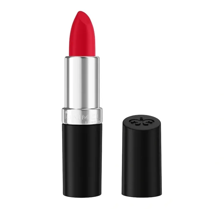 Rimmel Lasting Finish satynowa pomadka w sztyfcie 170 Alarm 4g