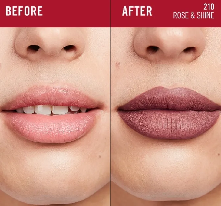Rimmel Lasting Mega Matte matowa pomadka 210 Rose & Shine 7,4ml