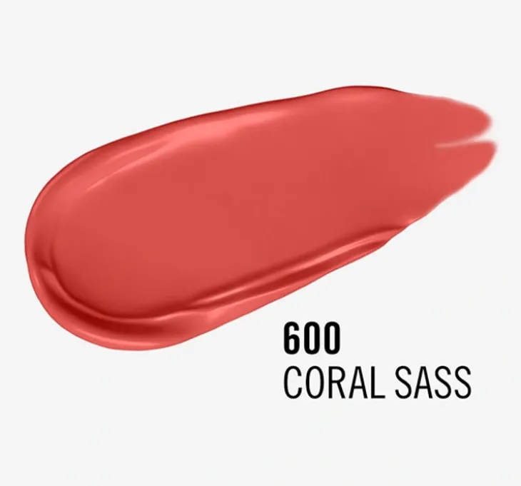RIMMEL LASTING MEGA MATTE MATOWA POMADKA 600 CORAL SASS 7,4ML