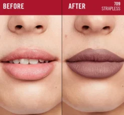 RIMMEL LASTING MEGA MATTE MATOWA POMADKA 709 STRAPLESS 7,4ML