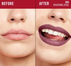 RIMMEL LASTING MEGA MATTE MATOWA POMADKA 900 RAVISHING ROSE 7,4ML