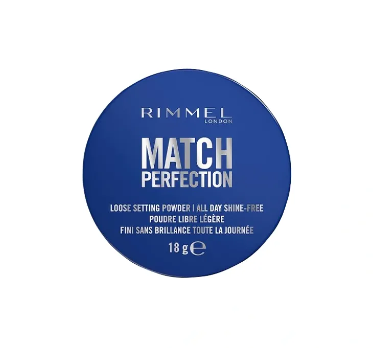 Rimmel Match Perfection matujący sypki puder do twarzy 001 18g